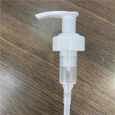 China Non Spill Mold 28 Plastic Cream Pump New 400 Dispenser With Outside Spring for sale