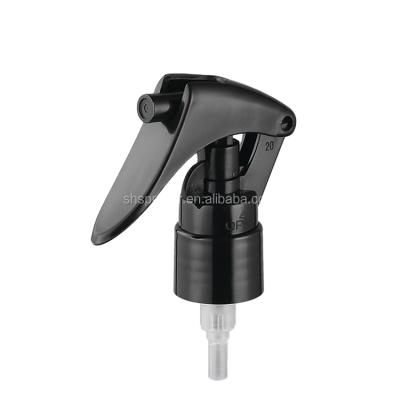 China Non Spill 20/410 Plastic Mini Trigger Sprayer With Snap On For Garden Water Spray Bottle for sale