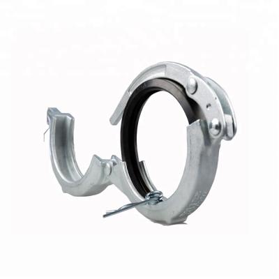 China Communication Hose Quick Clamp For Concrete Pump Hose , 5inch Quick Release Clamps For Schwing / Putzmeister en venta