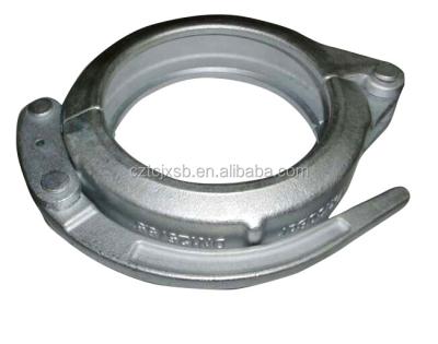 Chine Durable Galvanized Putzmeister/Schwing Communication Pipe DN125mm 5 Inch Concrete Pump Snap Pipe Flange à vendre