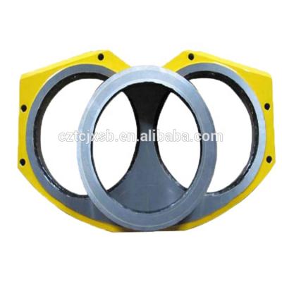 China High Quality Building Material Stores Putzmeister Concrete Pump Parts DN200 Show Wear Plate en venta