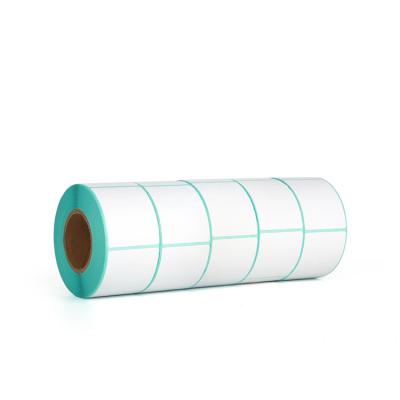 China Waterproof 4 1st 6 Inch White Thermal Adhesive Sticker Label Paper Roll For Barcode Logistics Shipping Thermal Label Sticker A6 Packing List for sale