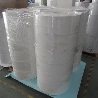 China 80gsm Heat Sensitive Adhesive Glue Tall Paper Materials Roll for sale