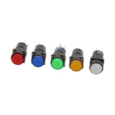 China Right AL6-M Round Push Button Switch 8 Pins 220V 24V AL6-M for sale