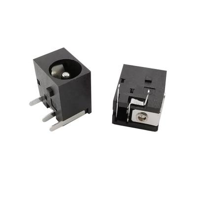 China Residential/Multi-Purpose DC Power Jack 3pins DC044 2.0mm DC Power Supply Vertical DC Connector for sale