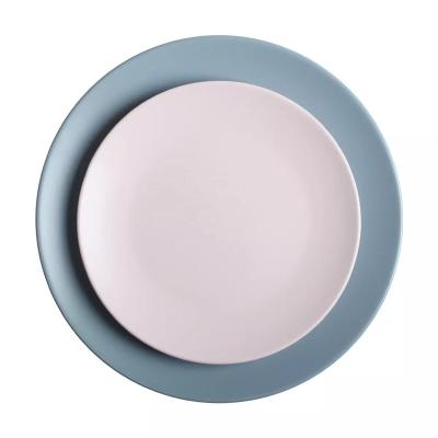 China High Quality Viable Restaurant Matte Dish Bulk Dish Cheap Color Japan Ceramic Dishes for sale