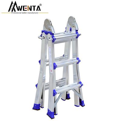 China EN 131 Universal Folding Ladders Small Telescopic Ladder Multifunctional Giant Ladder for sale