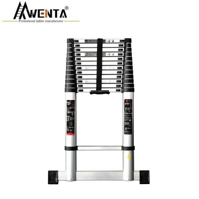 China High Quality 5M Folding Ladders Aluminum Telescopic Ladder for sale