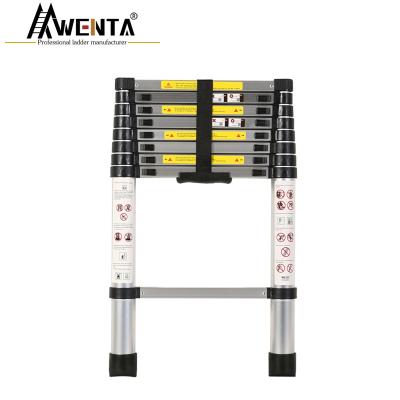 China High Quality 2.6M Folding Ladders Aluminum Telescopic Ladder for sale