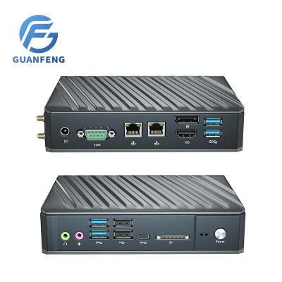 China For Business Guanfeng USB 3.1 Pfsense USB 3.1 Pfsense ubuntu centos Linux router M.2 8th and 10th generation M.2 SSD OS NUC type PC for sale