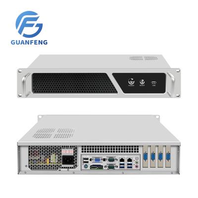 China For 6th Generation i3i5i7 Industrial Silent Industrial Computer Core Computer Business Support Standard 2U Computer for sale