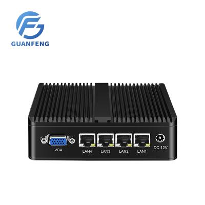 China For gaming Guanfeng J1900 quad core pfsense mini ubuntu centos Linux router OS firewall appliances PC pfsense for sale