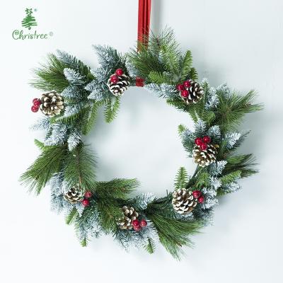 China Direct Multi-simulation Mixed Leaf Garland Needle Chirstmas Decor Factory Supply Garland Decorations Party for sale