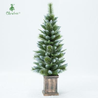 China Chirstmas Decor Navidad 2021 Simulation Family Decoration Small Pine Needle Christmas Tree Artificial Christmas Decorations for sale