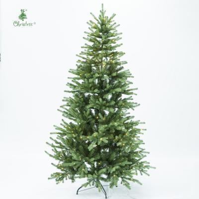 China Chirstmas decor factory direct supply full color fiber optic simulation artificial Christmas tree in various scenes for sale