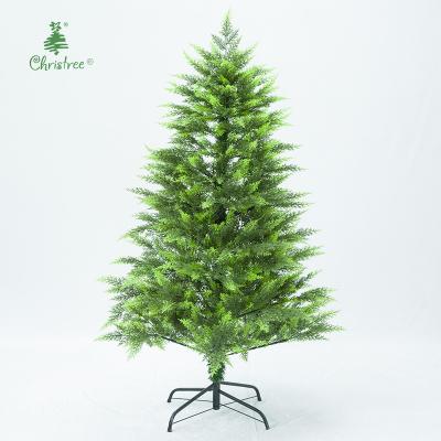 China 2021 Chirstmas decor navidad Xmas decorations luxury outdoor PE Christmas tree lush Christmas tree for sale