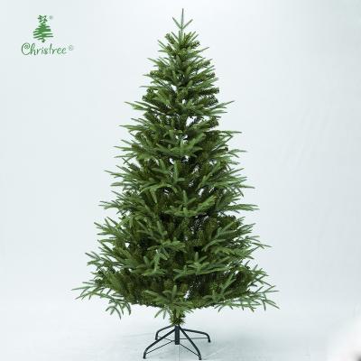 China Chirstmas Decor Christmas Decoration Supplies Pure PE Luxury Green Cristmas Tree Family Decoration Cristmas Tree for sale