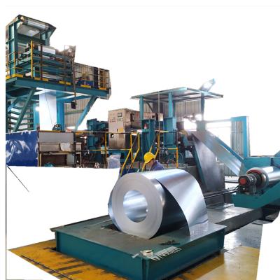 China High Working Speed ​​Zinc Plating Machine 55% 1250mm Galvanized Al-zinc Coating Line for sale