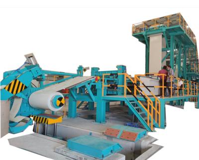 China China factory civil tension coil recoiler payoff coil uncoiler decoiler for color coating line for sale