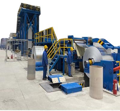 China Civil Color Coating Production Line for Galvanized Steel for sale