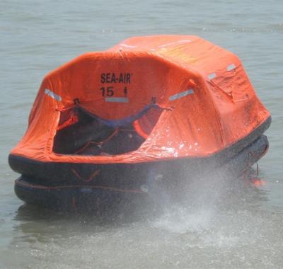 China Suitable for offshore cruising or longer open sea voyage Marine Inflatable Life Self-righting Raft for sale