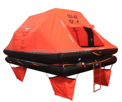 China Suitable for Ningbo neptune 12 man small life raft of craft length up to 24M for sale