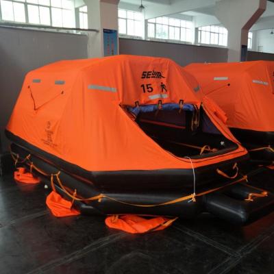 China SOLAS 100 ASR-6 SELF-RIGHTING INFLATABLE LIFECRAFT for sale