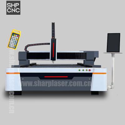 China CF1530 water cooled cnc fiber laser cutting machine 1000w for metal and steel and iron sheet for sale