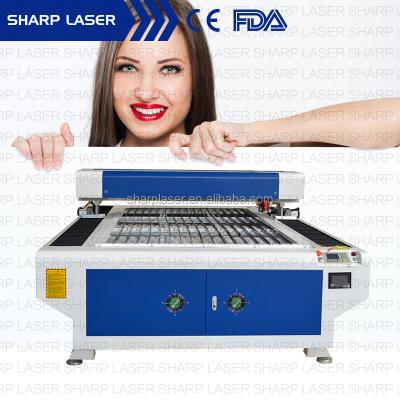 China Laser CUTTING CC1325M Mix 2mm Stainless Steel Metal CO2 Laser Cutting Machine 300w for sale