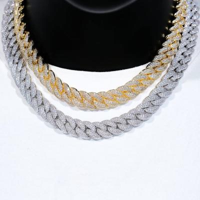 China Custom Luxury Custom Pendant Iced Out VVS Moissanite Diamond Cuban Link Chain Hip Hop Mechanical Watch With GRA Certification for sale