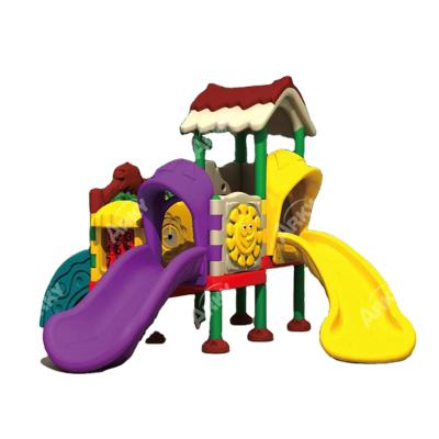 China Castle Plastic Slide Plastic Playground Fairy Tale Playground Outdoor Playground for sale