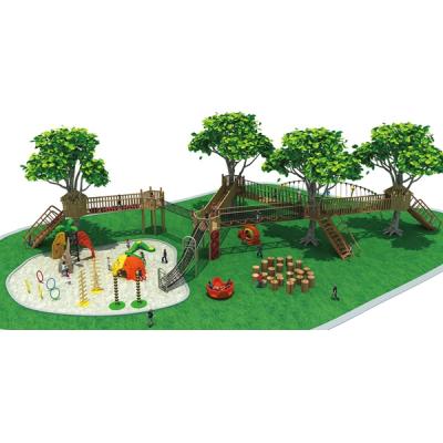 China 2017 Popular Plastic Plastic Playground Kids Outdoor Playground Wooden Playground for sale