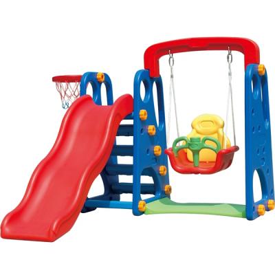 China Plastic Playground Plastic Playground Children's Toy Swing And Slide for sale