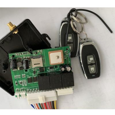 China Alarma anti del robo de automóviles del sistema del hurto del inmovilizador de GPS con el Keyless Entry de fijación central en venta