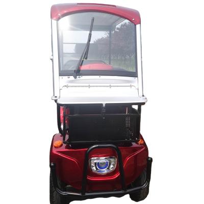 China Hot Sale Elder Leisure Electric Passenger Four-Wheeled Vehicle Can Be Used For Three Adults Electric Motor Home Can Be To Customize for sale