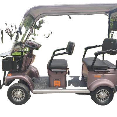 China Hot Sale Elder Leisure Electric Passenger Four-Wheeled Vehicle Can Be Used For Three Adults Electric Motor Home Can Be To Customize for sale