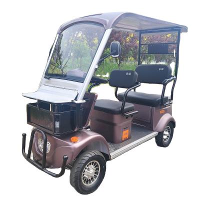 China Hot Sale Elder Leisure Electric Passenger Four-Wheeled Vehicle Can Be Used For Three Adults Electric Motor Home Can Be To Customize for sale