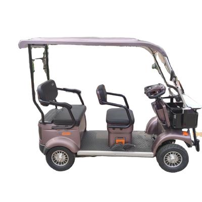 China Hot Sale Elder Leisure Electric Passenger Four-Wheeled Vehicle Can Be Used For Three Adults Electric Motor Home Can Be To Customize for sale