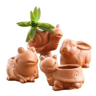 China 2021 China New Arrivals Hot Sale Ceramic Animal Shape Factories Flower Pot for sale