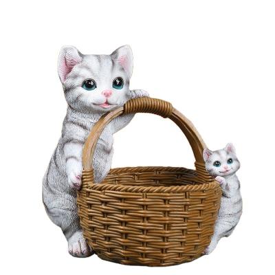 China Wholesale Environmentally Friendly Finely Processed Cat Basket Storage Craft Supplies Craft Product for sale