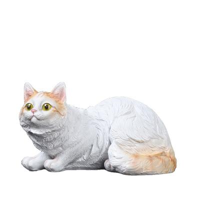 China Environmental Friendly Cat Home Office Living Room TV Cabinet Ornaments Desktop Decoration for sale