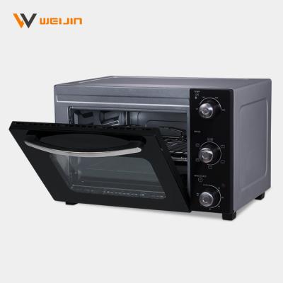 China Non-stick Coating / Rotisserie and Convection Function 58L Cavity Electric Portable Oven Self-clean Coating Baking Oven for sale