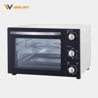 China Weijin High Quality Electric Toaster OTG 26L Cavity Pizza OTG 26L Non-stick Coating Self-clean Liner Baking Oven for sale