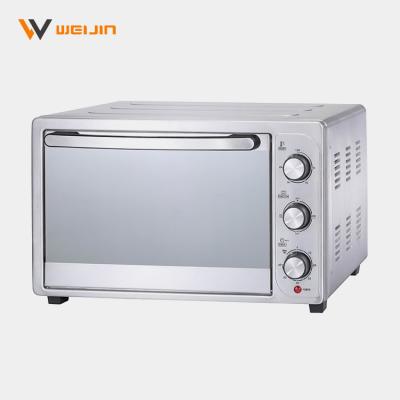 China Weijin 32L Cavity Weijin 32L Self-clean Liner Bakery Portable Oven Rotisserie Oven for sale