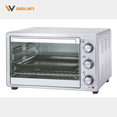 China Non-Stick Coating / Cavity Weijin Self-clean Coating Performance Electric Pizza Oven Kitchen Appliances Convection Oven for Home for sale