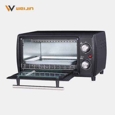 China Household Weijin 10L Mini Electric Baking Bakery Oven red with 30min timing on sale for sale