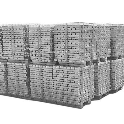 China Steel Industry Metallurgy 99% Primary Aluminum Ingots 6082 99.99% Pure P 1020 for sale