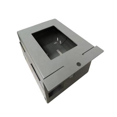 China No Minimum Customized Laser Form Metal Stamping Dispense Sheet Metal Box Assembly SE-SMF127 for sale