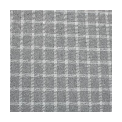 China Professional Manufacture 100% Wool Look Polyester Suiting Double Dye Woven Fabric With Face Brush Finish for sale