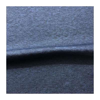 China Sustanable Eco Product 48%RE POLYESTER 47%POLYESTER 5%SPANDEX Double Dye Fleece Fabric With Brush Anti Pilling for sale